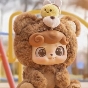 Adorable Brown Bear Plush Toy for Kids